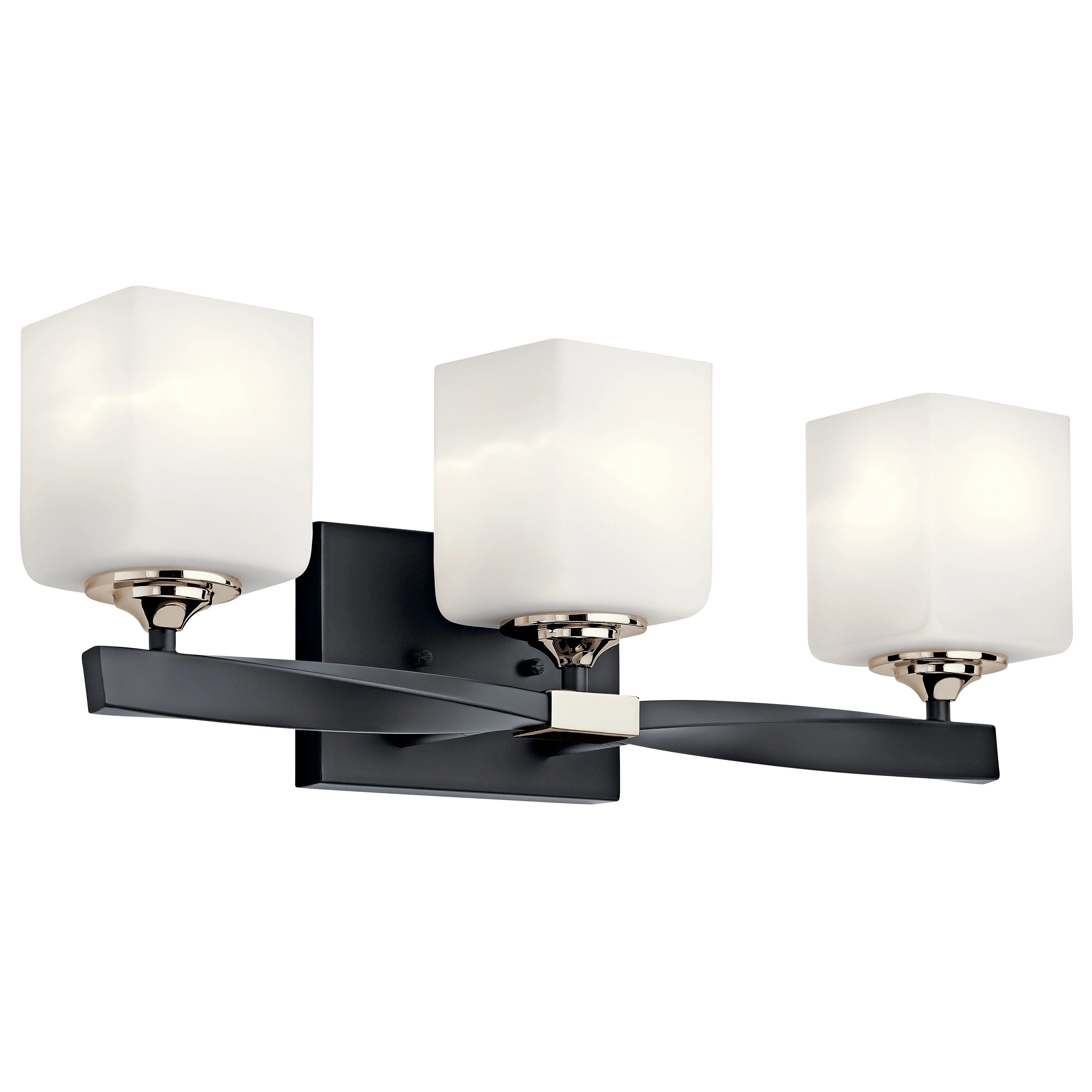 Kichler Lighting Marette 3-Light Vanity Light Black