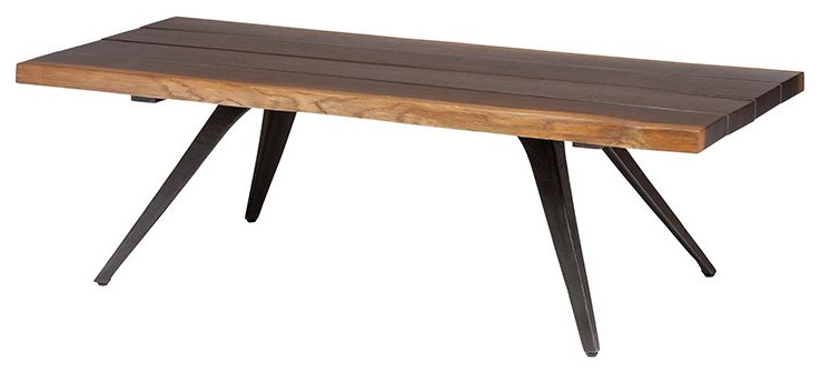 Nuevo Furniture Vega Coffee Table in Seared   Industrial   Coffee Tables   by Unlimited Furniture Group  Houzz