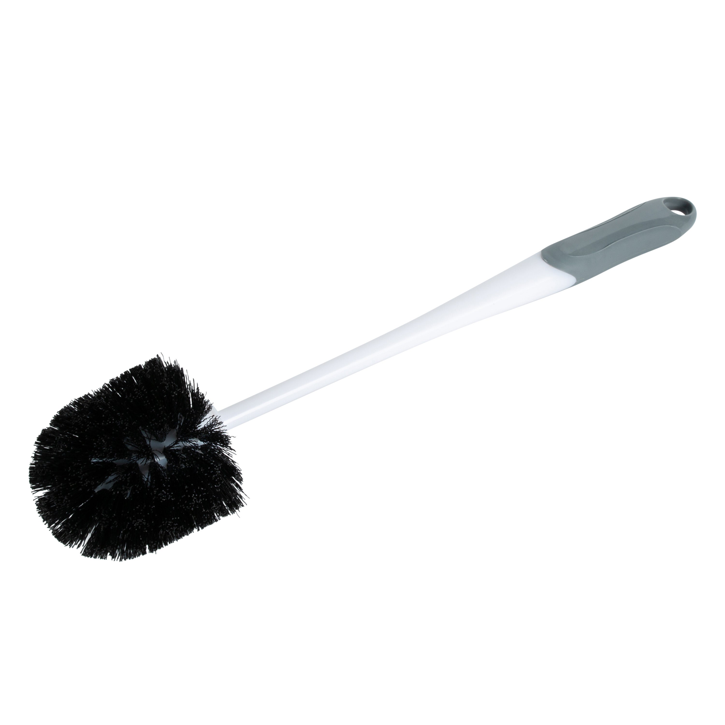 Bath Bliss 2-in-1 Toilet Bowl Brush and Plunger Set in White