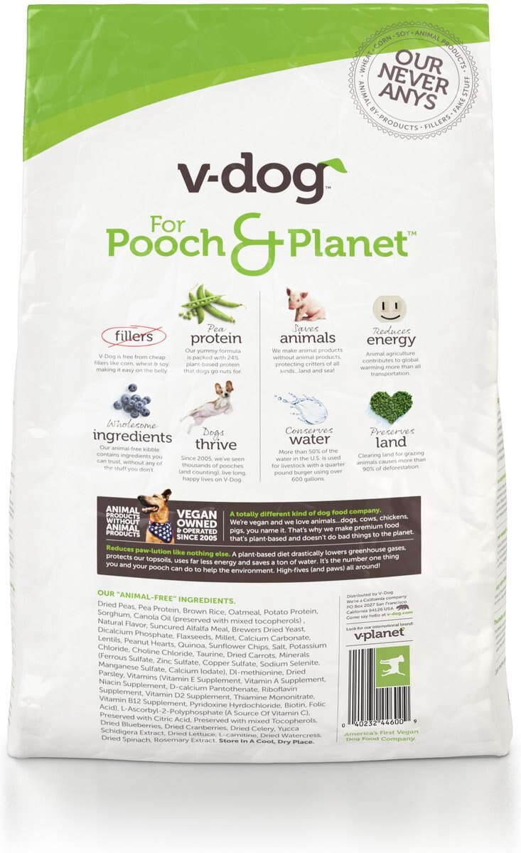 V-Dog Kind Kibble Vegan Adult Dry Dog Food