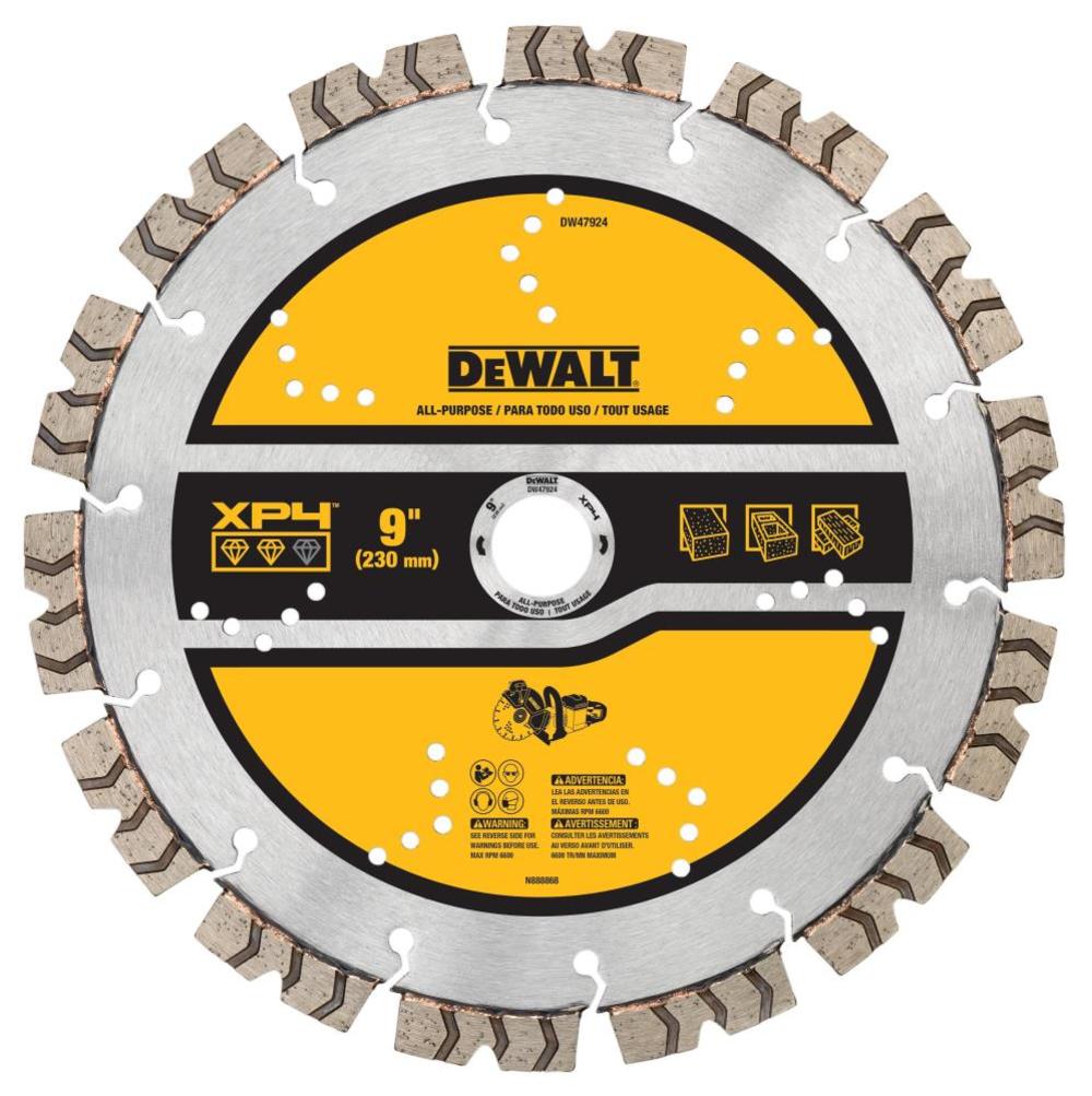 DEWALT Diamond Blade 9 SEGMENTED XP4 ALL PURPOSE