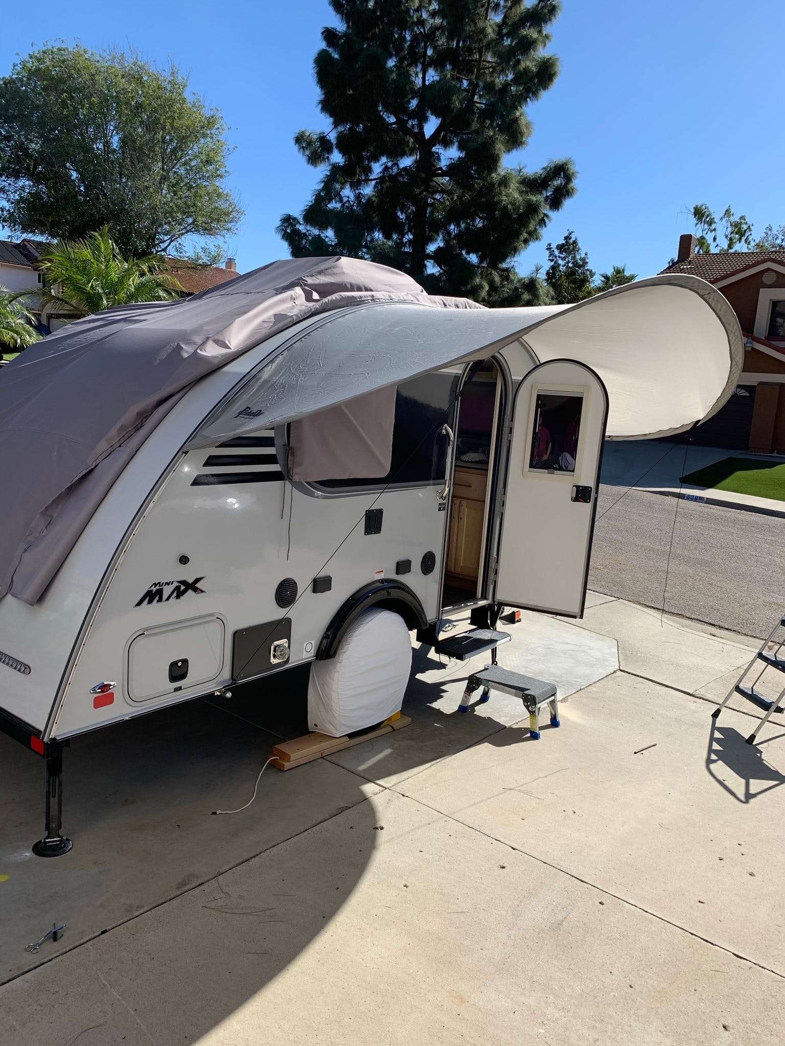 Nucamp T@B 320 Teardrop Trailer Visor and Older T@B Trailers