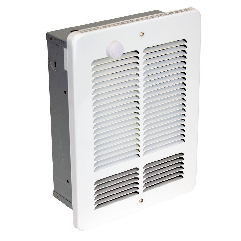 King Electric W 1500-750-Watt 5118 BTU Electric Wall Heater 120-Volt with SP Stat White W1215-T-W