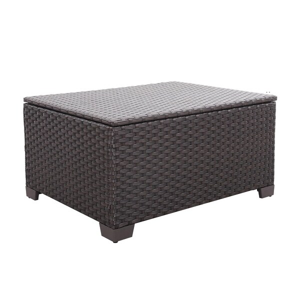 Outdoor PE Wicker Coffee Table