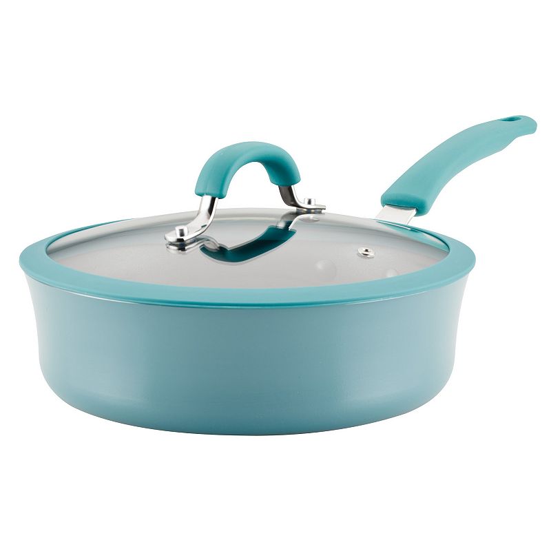 Rachael Ray Cook + Create 3-qt. Aluminum Nonstick Sauté Pan with Lid