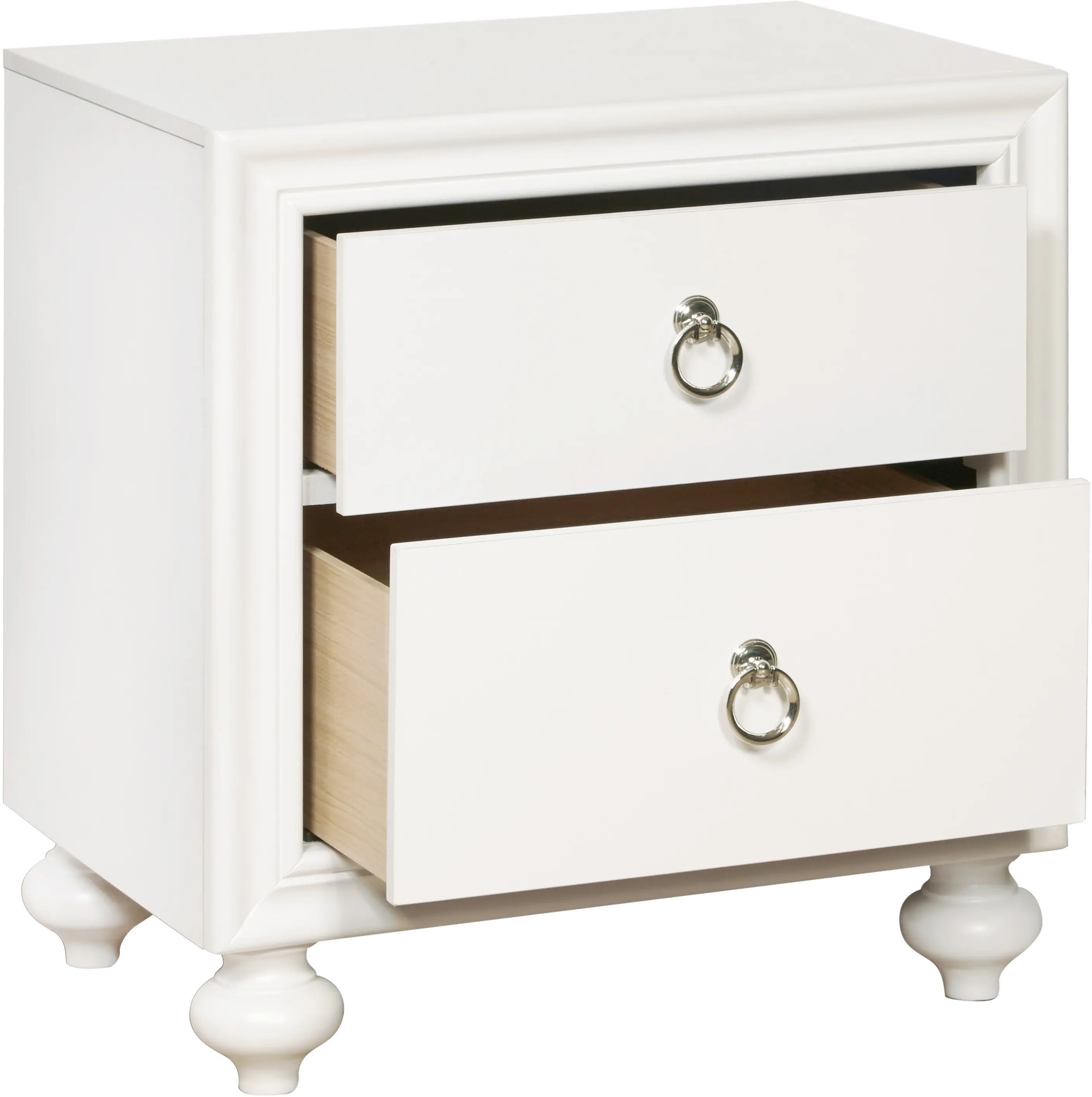 Bella White Nightstand