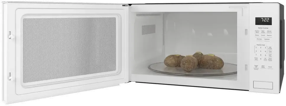 GE Profile Countertop Microwave - 2.2 Cu. Ft. White