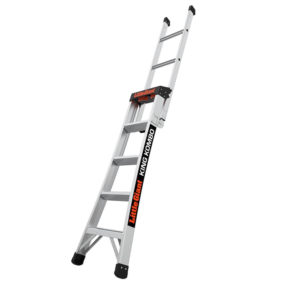 Little Giant King Kombo Model 5 Aluminum Type 1A Combo Ladder ;