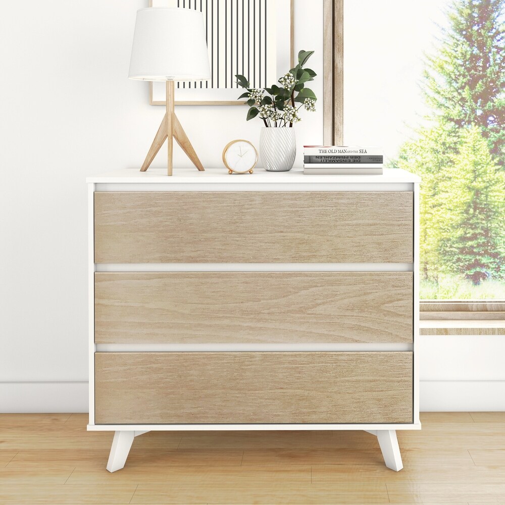 Max and Lily Scandinavian 3 Drawer Dresser