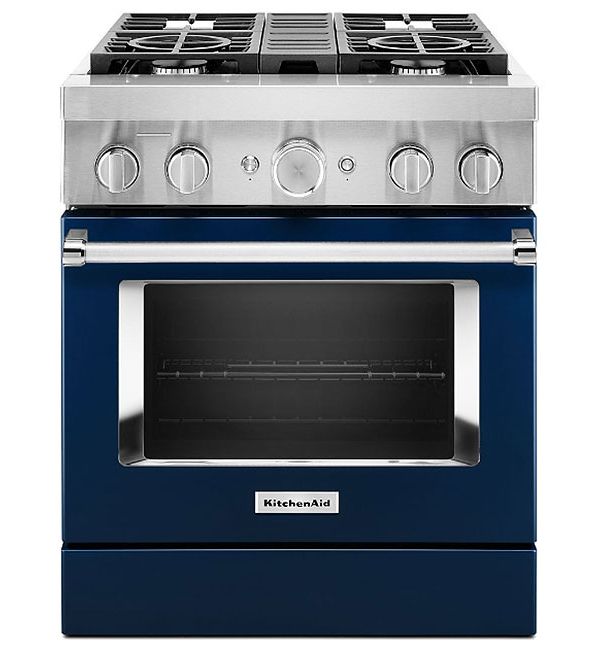 KitchenAid KFDC500JIB 303939 Smart CommercialStyle Dual Fuel Range with