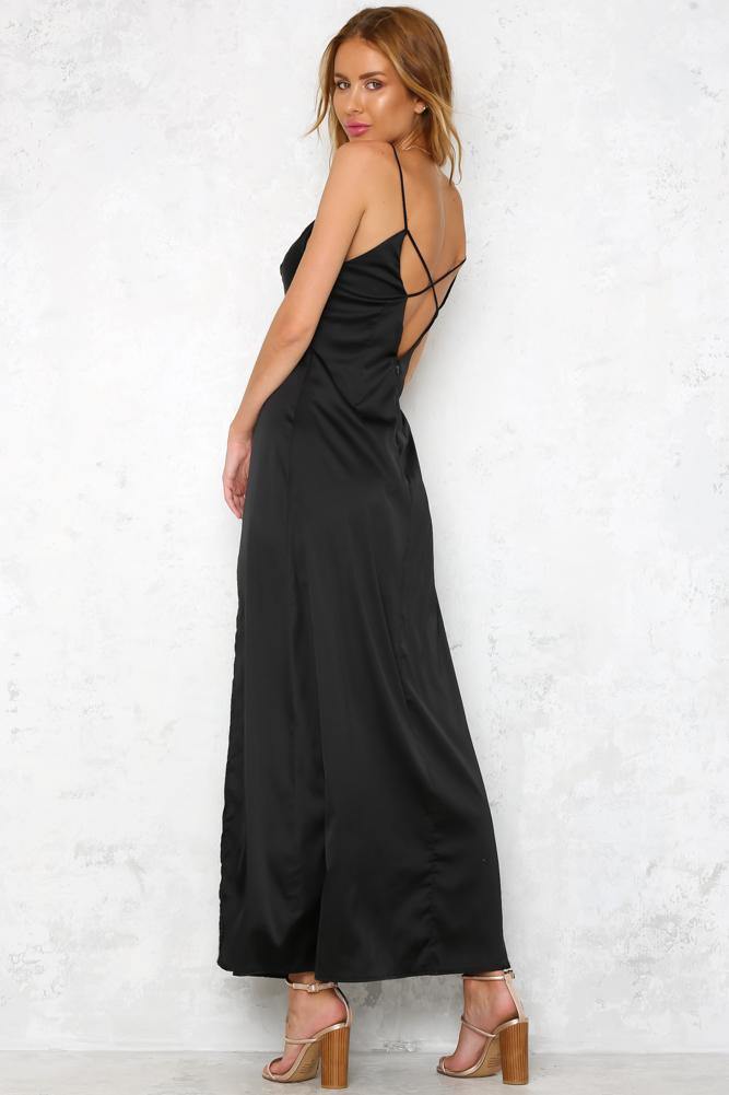 Heavenly Dream Maxi Dress Black