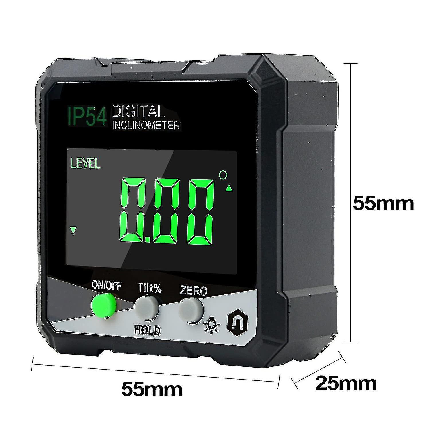 Digital Angle Finder， Protractor/angle Gauge With Lcd， Inclinometer With Magnet， Digital Angle Measu