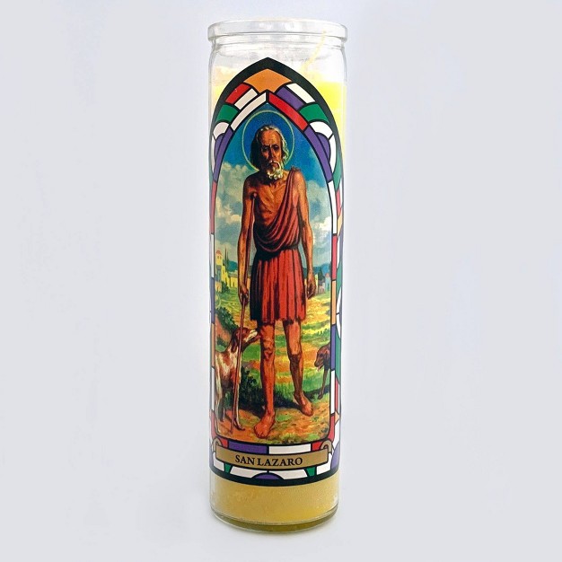 Jar Candle San Lazaro Yellow Continental Candle