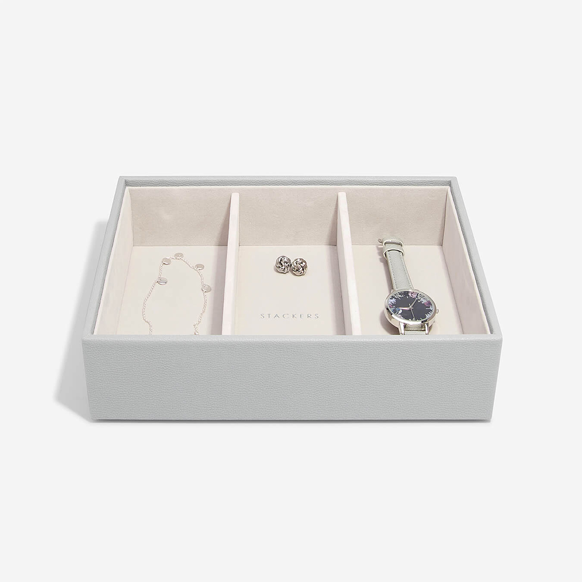 Stackers Pebble Grey Classic Jewelry Box Collection