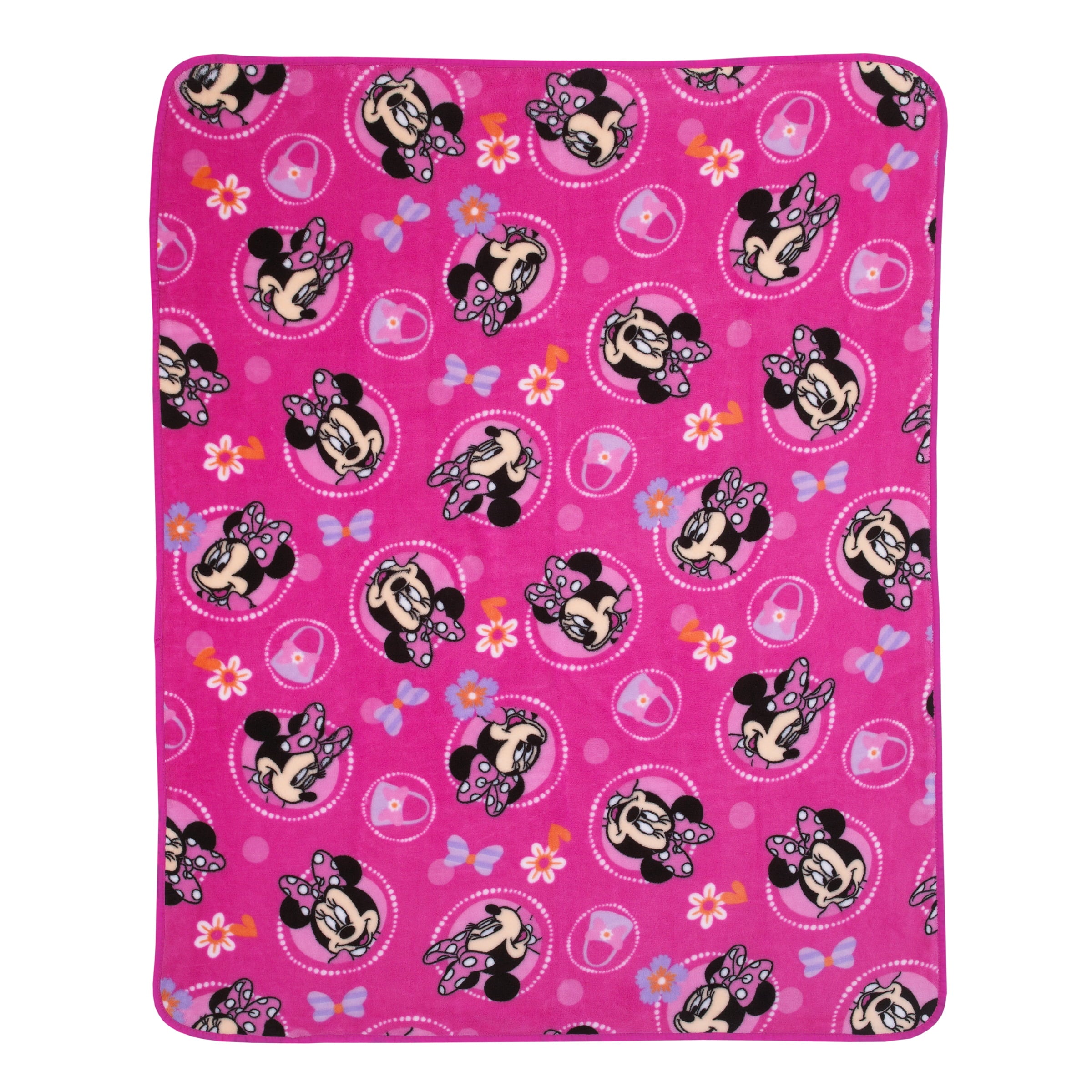 Disney Minnie Mouse Toddler Blanket， 40