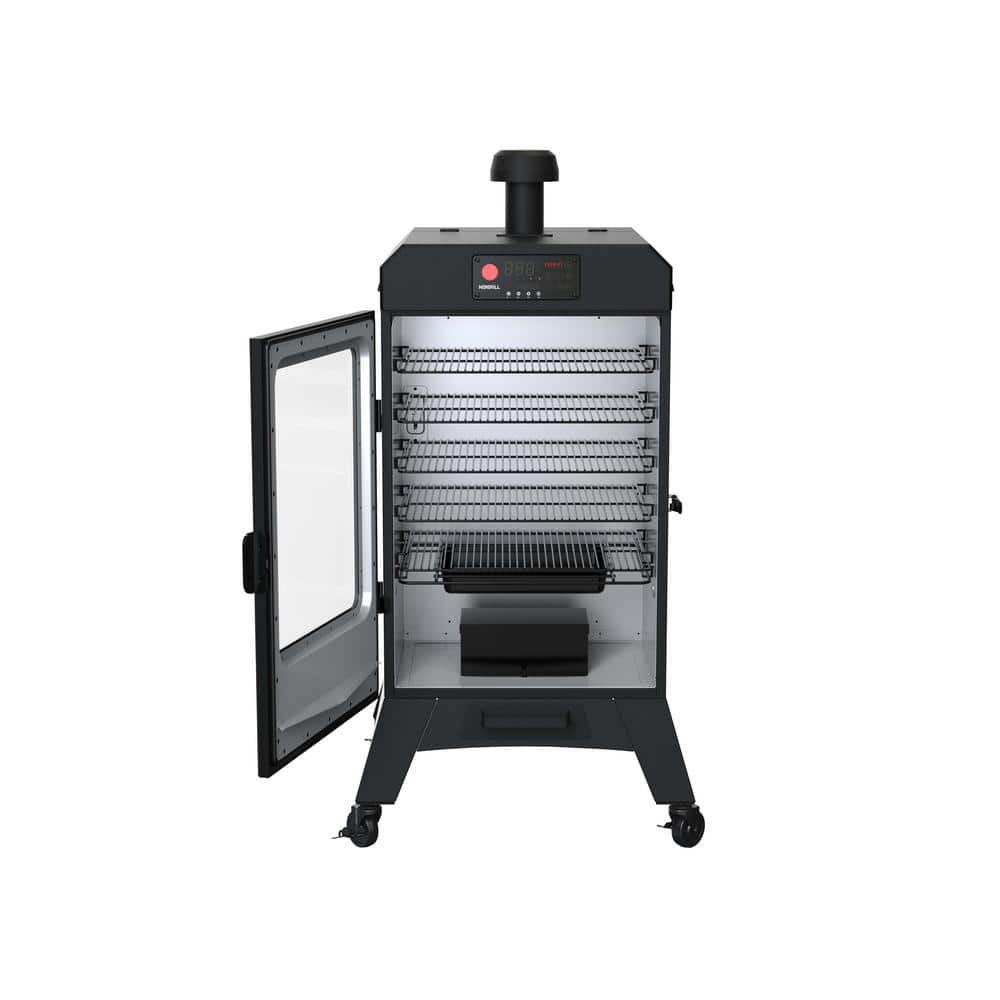 Nexgrill Oakford 1400 Pellet Grill Vertical Smoker in Black 910-0013