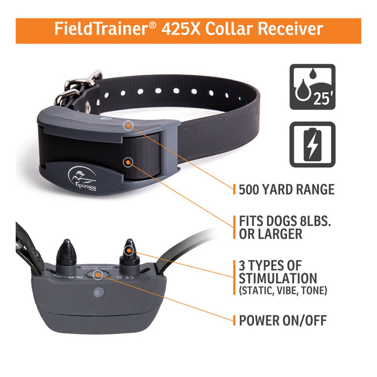 SportDOG FieldTrainer 425X Dog Training Collar