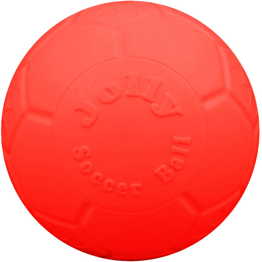 Jolly Pets -Horsemens Pride JB72081 Jolly Soccer Ball Orange， 8 in.