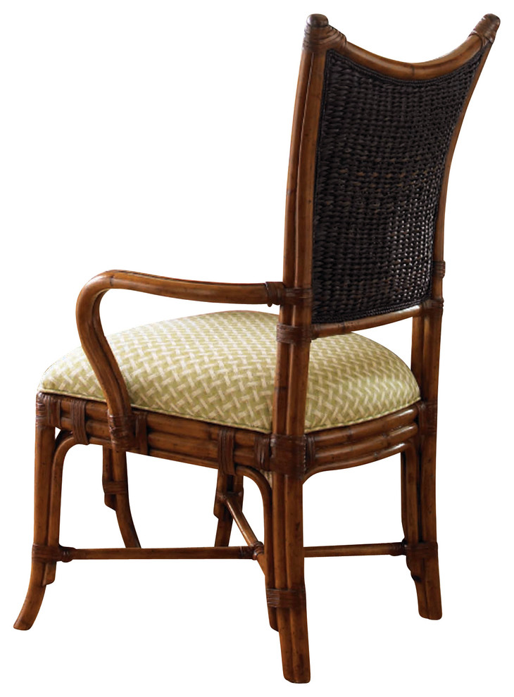 Tommy Bahama Island Estate Mangrove Arm Chair   Tropical   Dining Chairs   by Emma Mason  Houzz