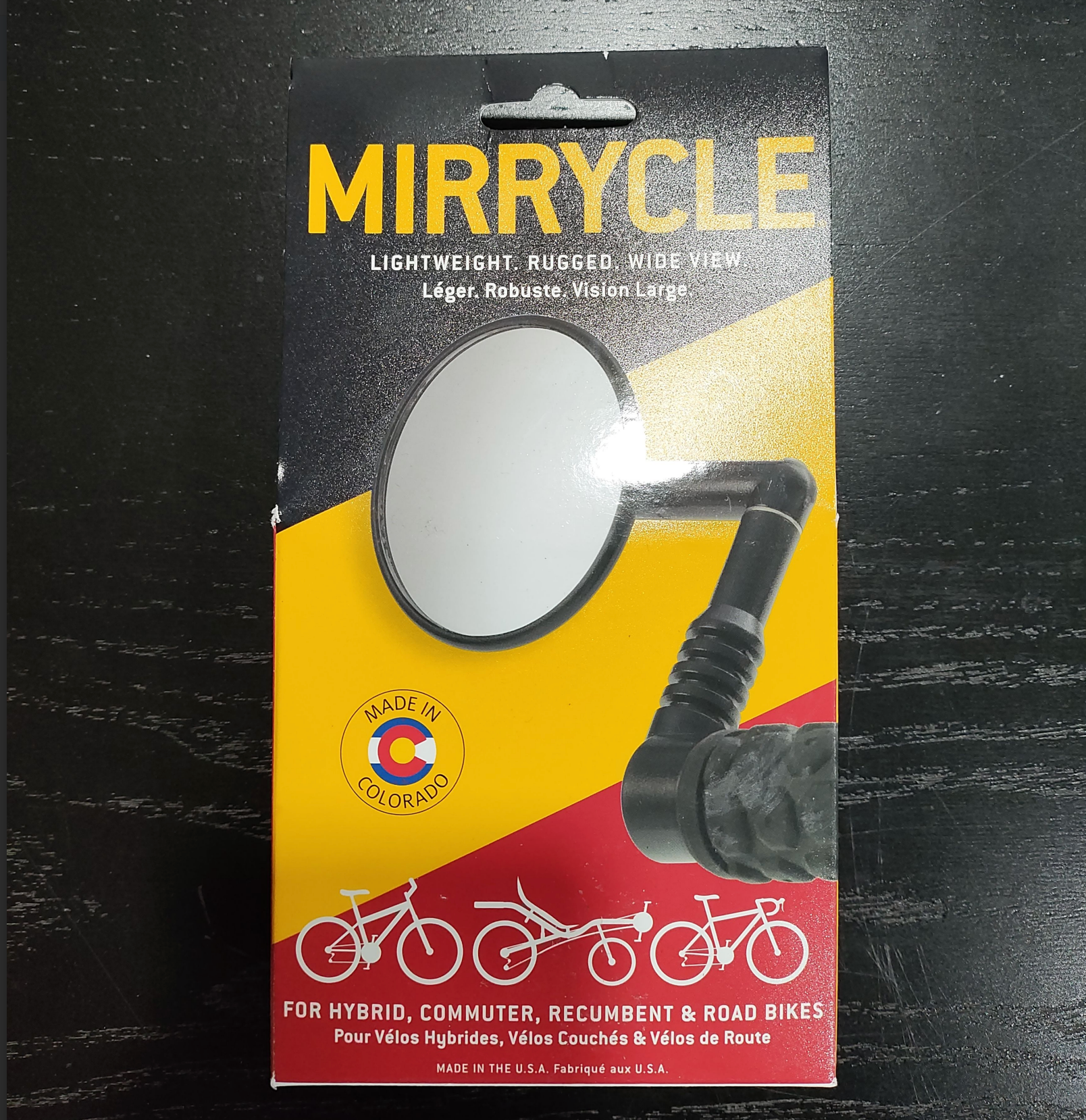 #RS10 - Mirrycle Handlebar Mirror - Like-New Condition