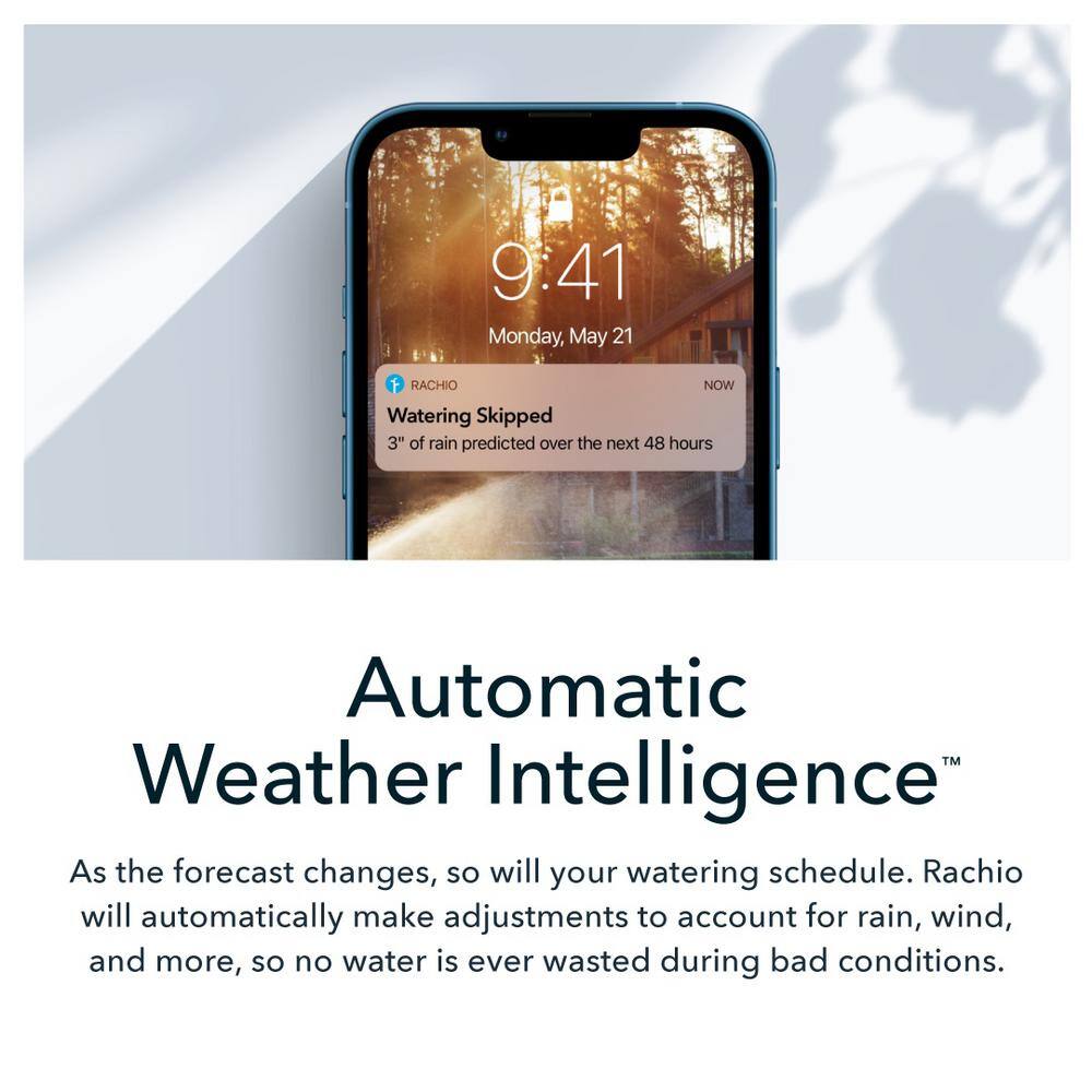 Rachio R3 Smart Sprinkler Irrigation Controller 8 Zone 8ZULW-C