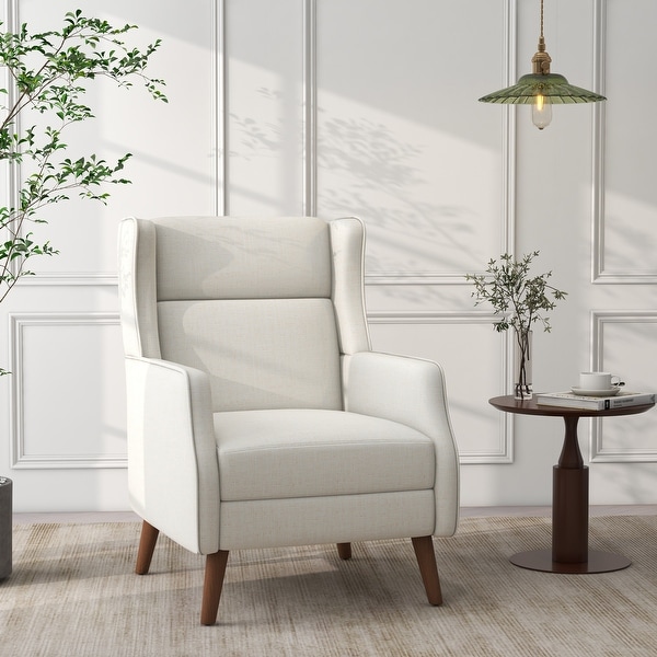 Upholstered Modern Accent Chair Living Room Armchairs