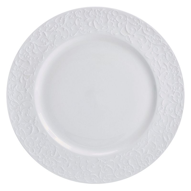 Mikasa Embossed Parchment 18-Piece Bone China Dinnerware Set