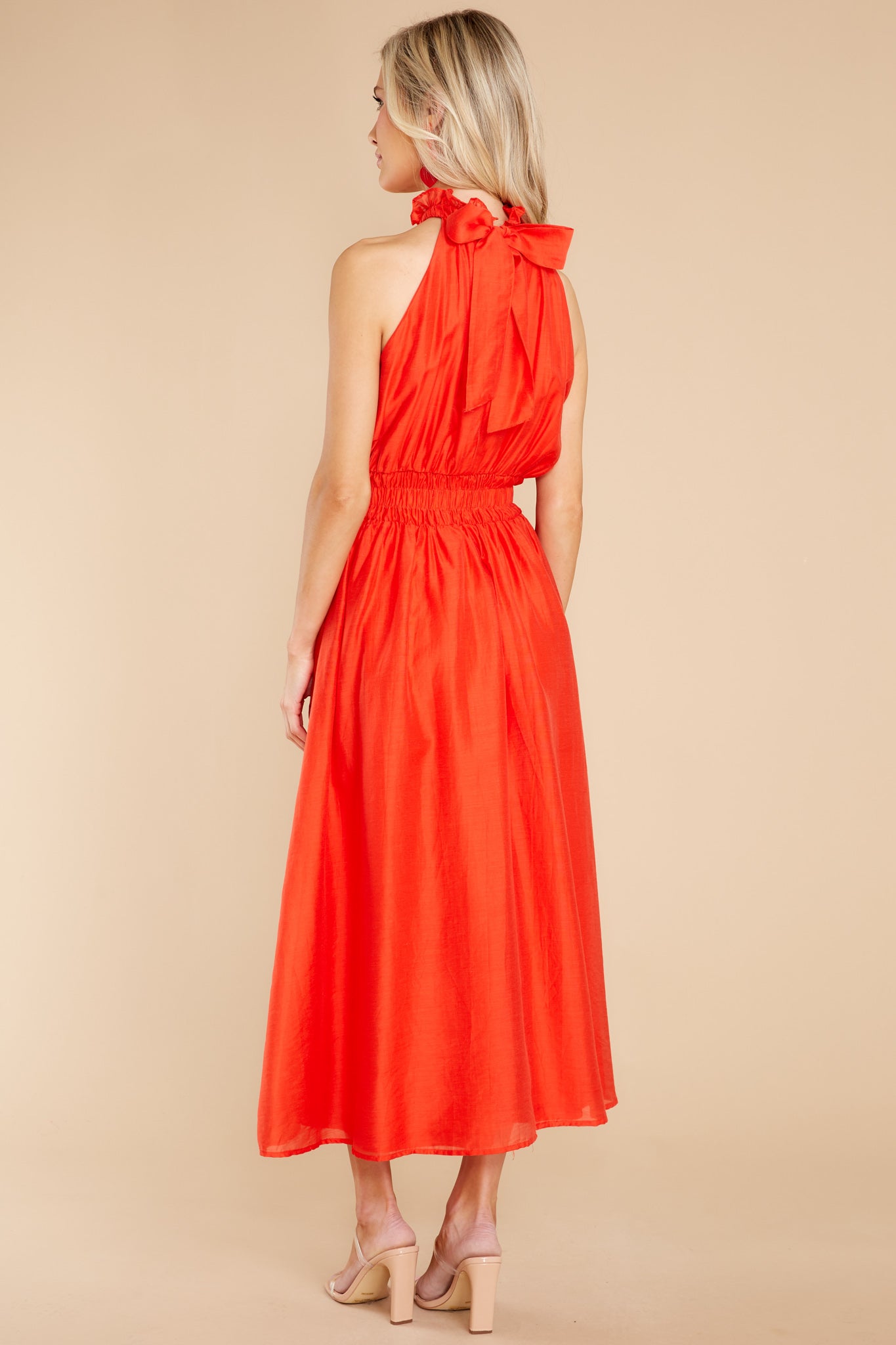 It's Destiny Red Maxi Dress