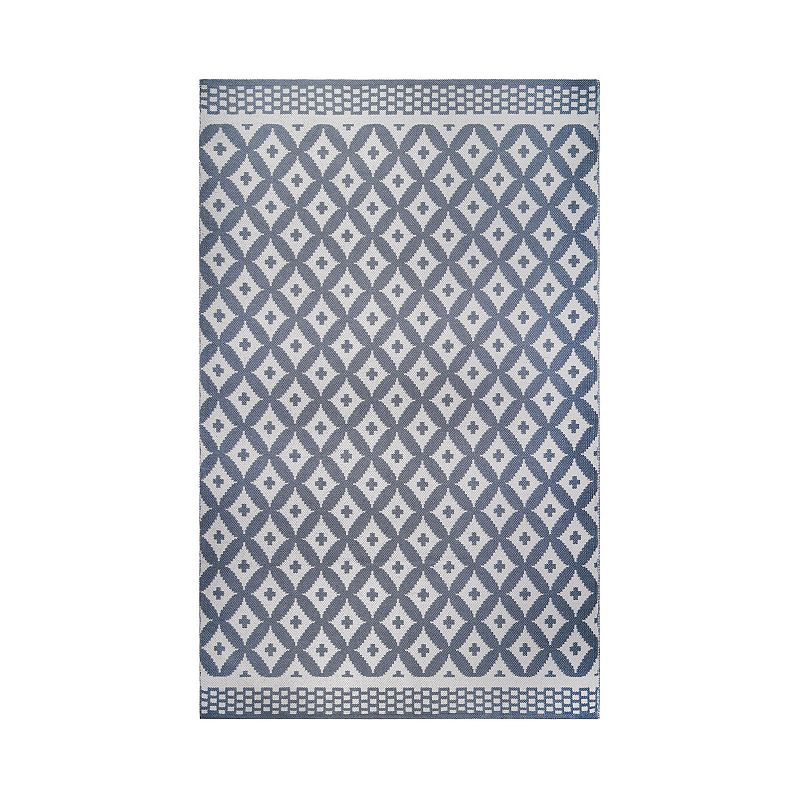 SUPERIOR Adalia Lattice Geometric Reversible Indoor/Outdoor Area Rug