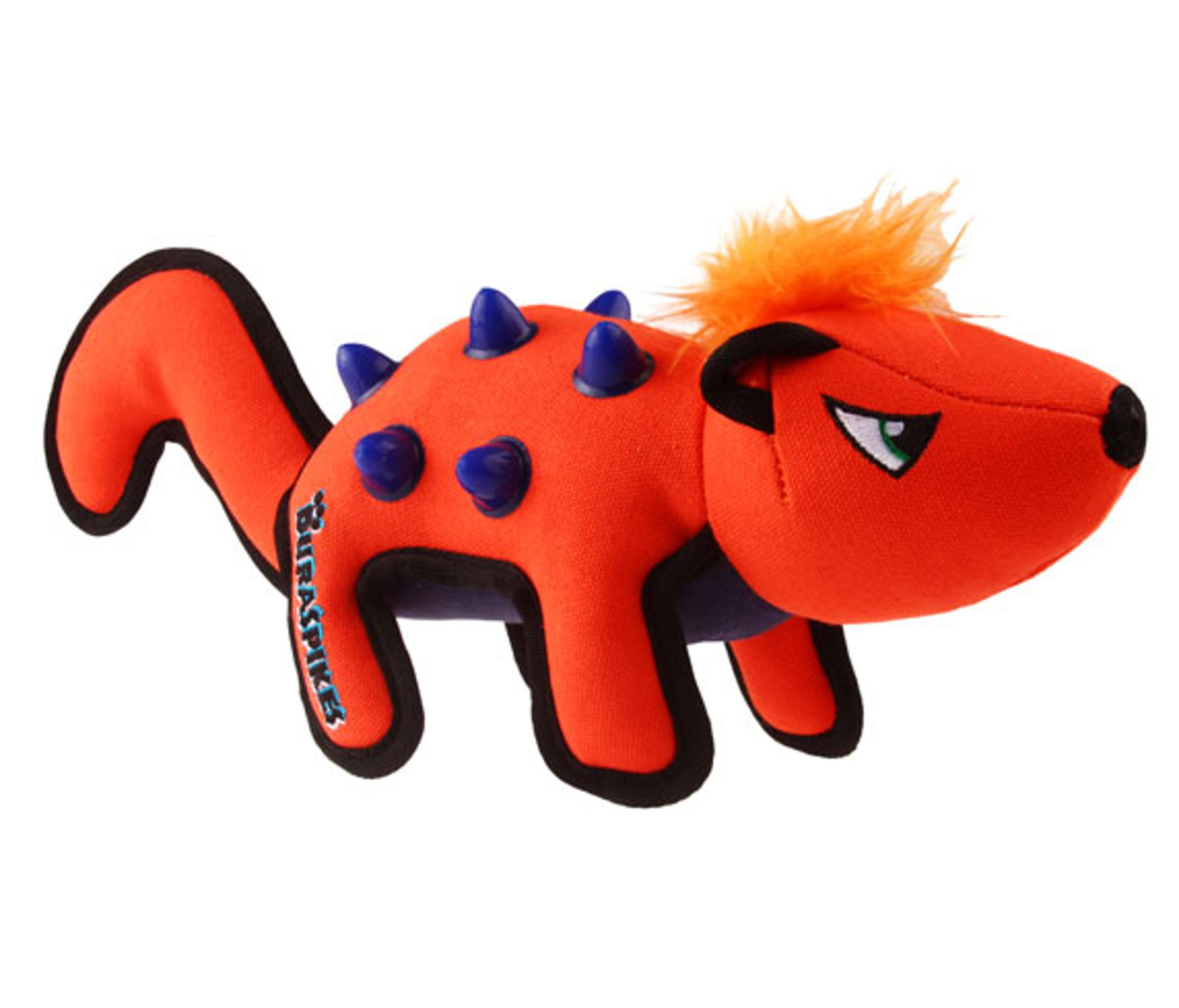 GiGwi Duraspikes Orange Racoon  Dog Toy