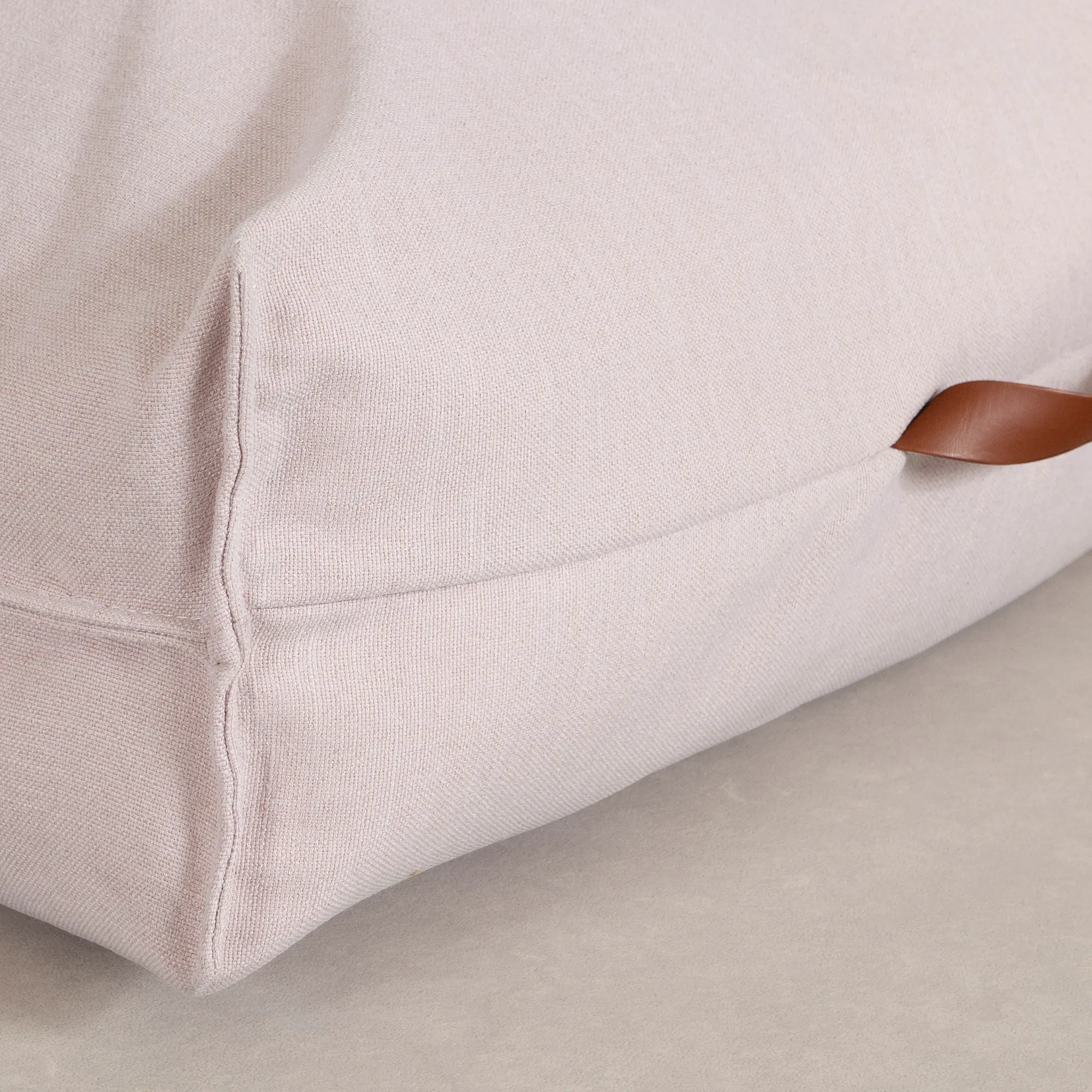 Sweedi Blush Pink Bean Bag Chair