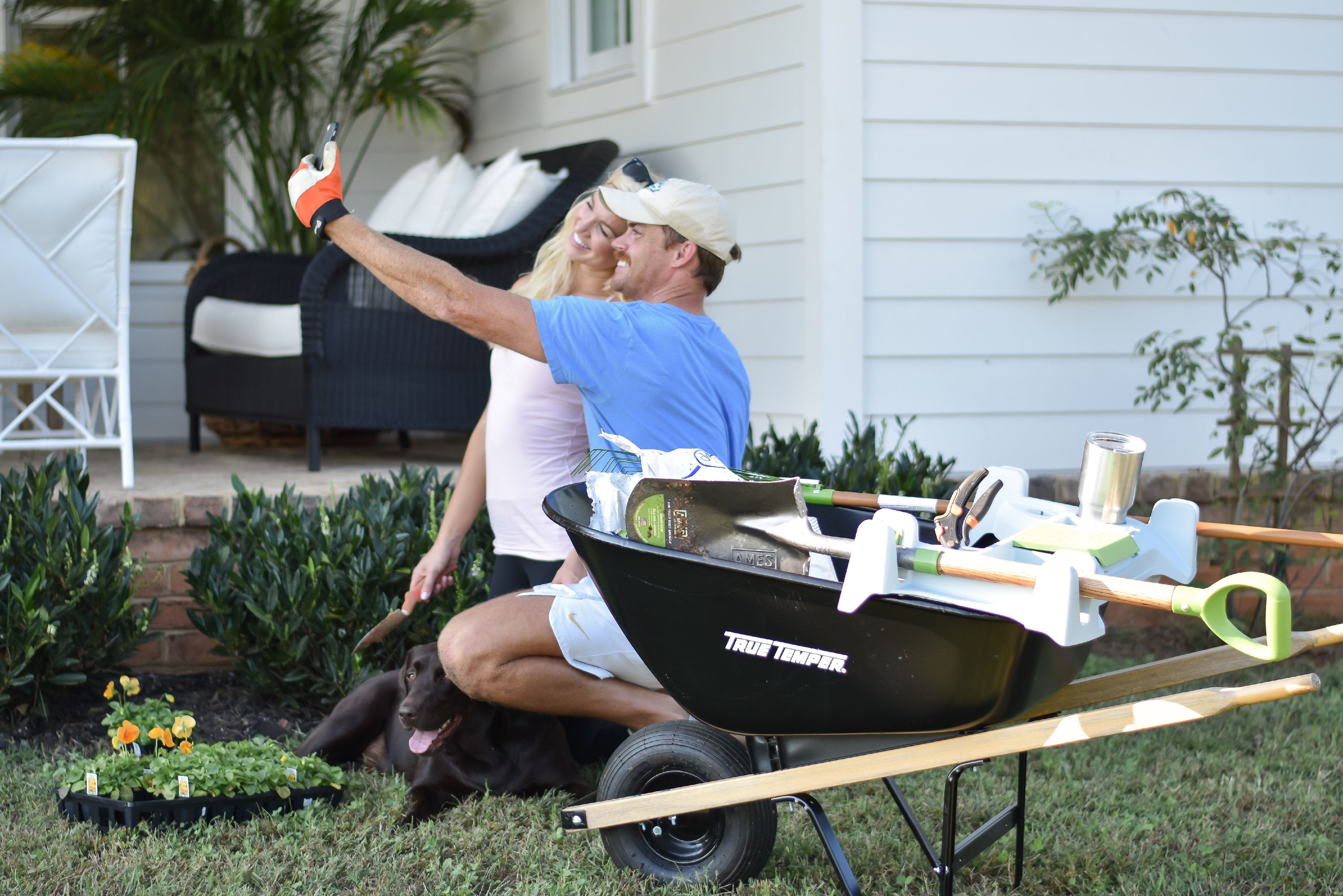 The Burro Buddy, Garden Tray for Wheelbarrow!