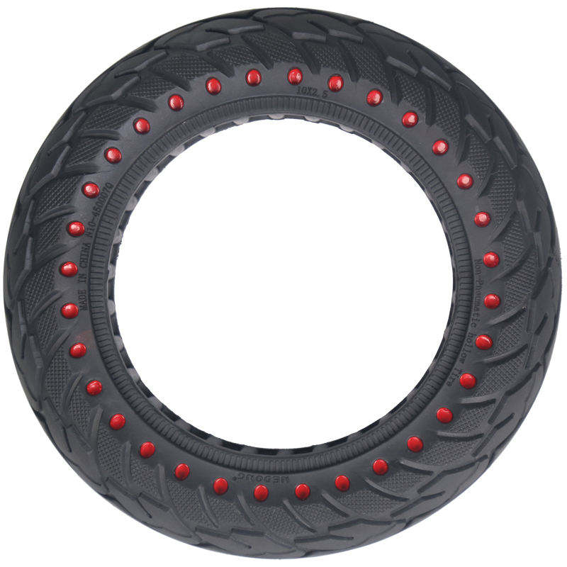 New Image Anti Explosion 10 inch Replacement Tyre For Max G30 G30P G30 10 x 2.5 Electric Scooters Fat Tire Honeycomb Solid Tire