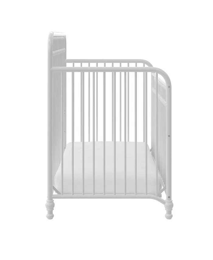 Little Seeds Ivy 3-in-1 Convertible Metal Crib