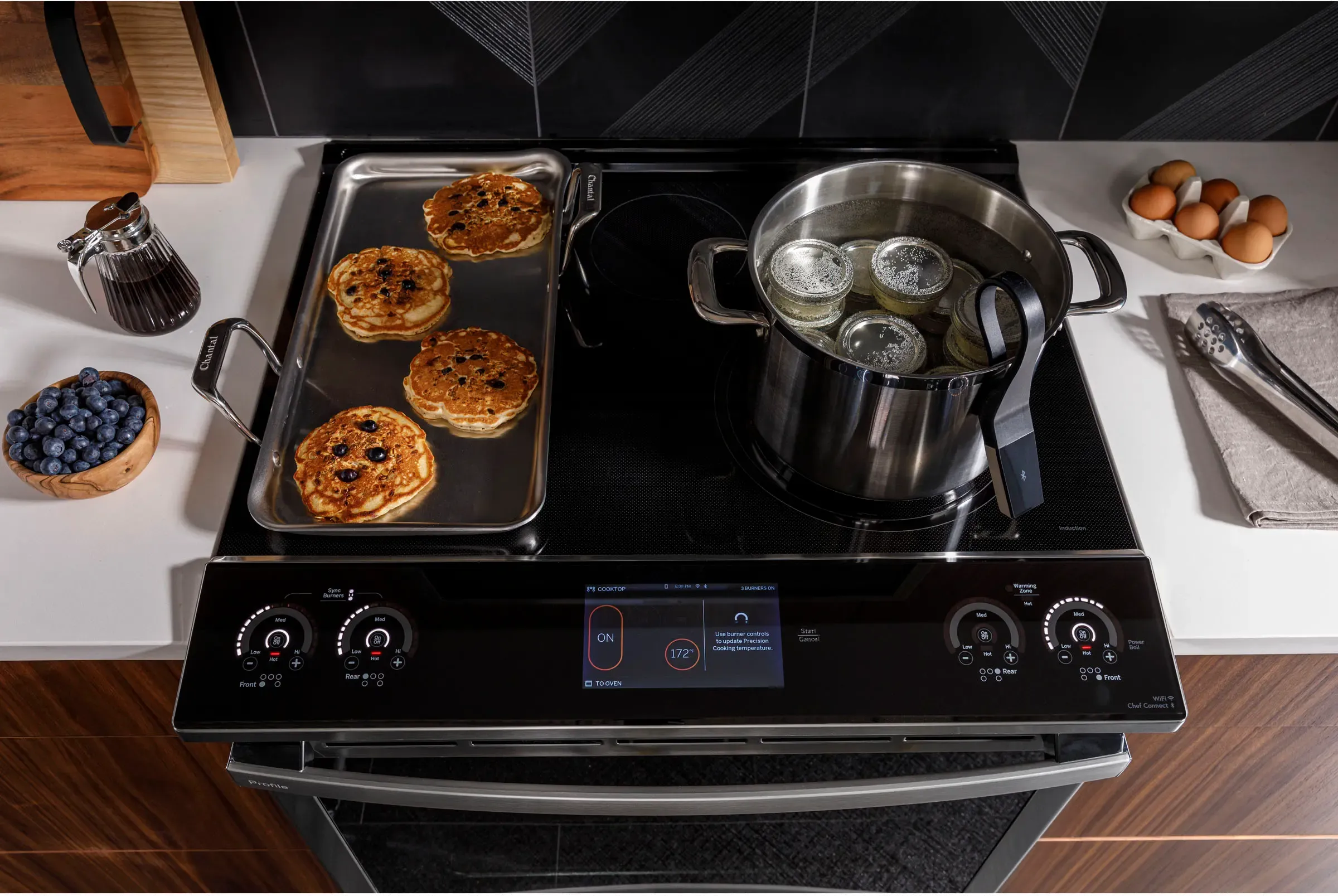 GE Profile Electric Induction Range PHS930YPFS