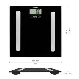 Escali Body Analyzing Digital Bathroom Scale BF180