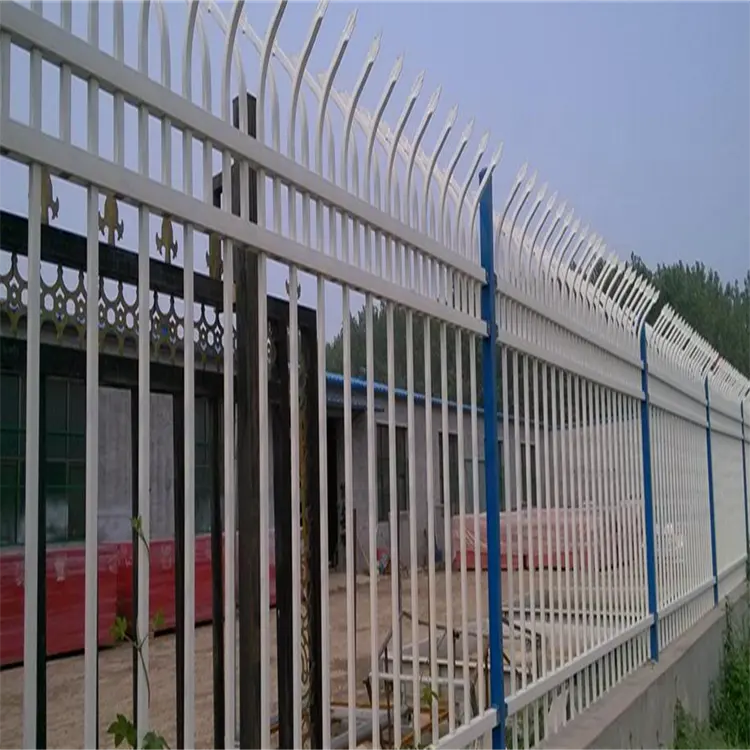 Factory Supply Cheap Modern Metal Steel Fence Easily Assembled Wrought Iron Fence Panels for Sale