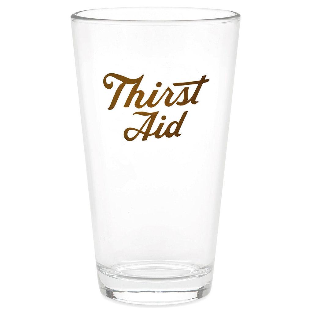 Hallmark  Thirst Aid Pint Glass, 16 oz.