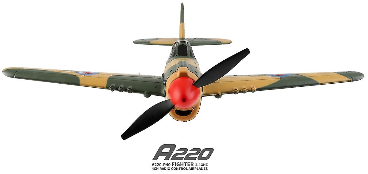 P40 Warbird RTF 4Ch RC Plane With 3D/6G Optional Autopilot Gyro