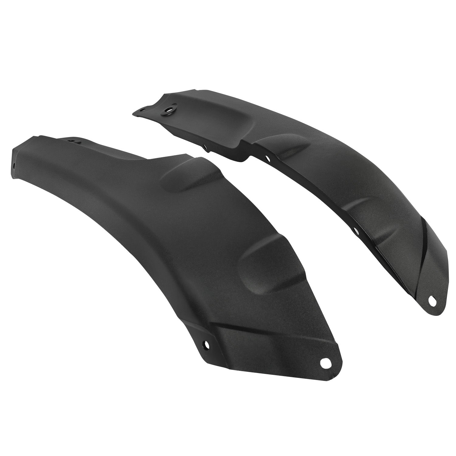 KOJEM Mud Splash Guards Fender Flare Flaps 4Pcs for  05-11 Honda TRX500FE 05-14 TRX500FA Fourtrax Foreman Rubicon 500  Black Plastic