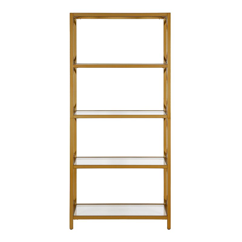 Finley and Sloane Celine 4-Shelf Bookcase