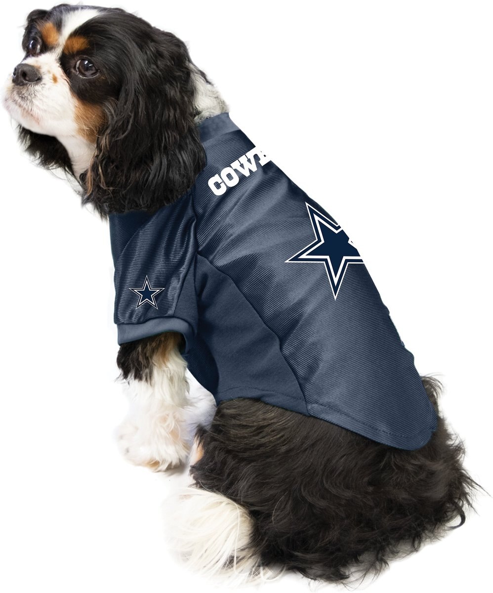 Littlearth NFL Stretch Dog and Cat Jersey， Dallas Cowboys