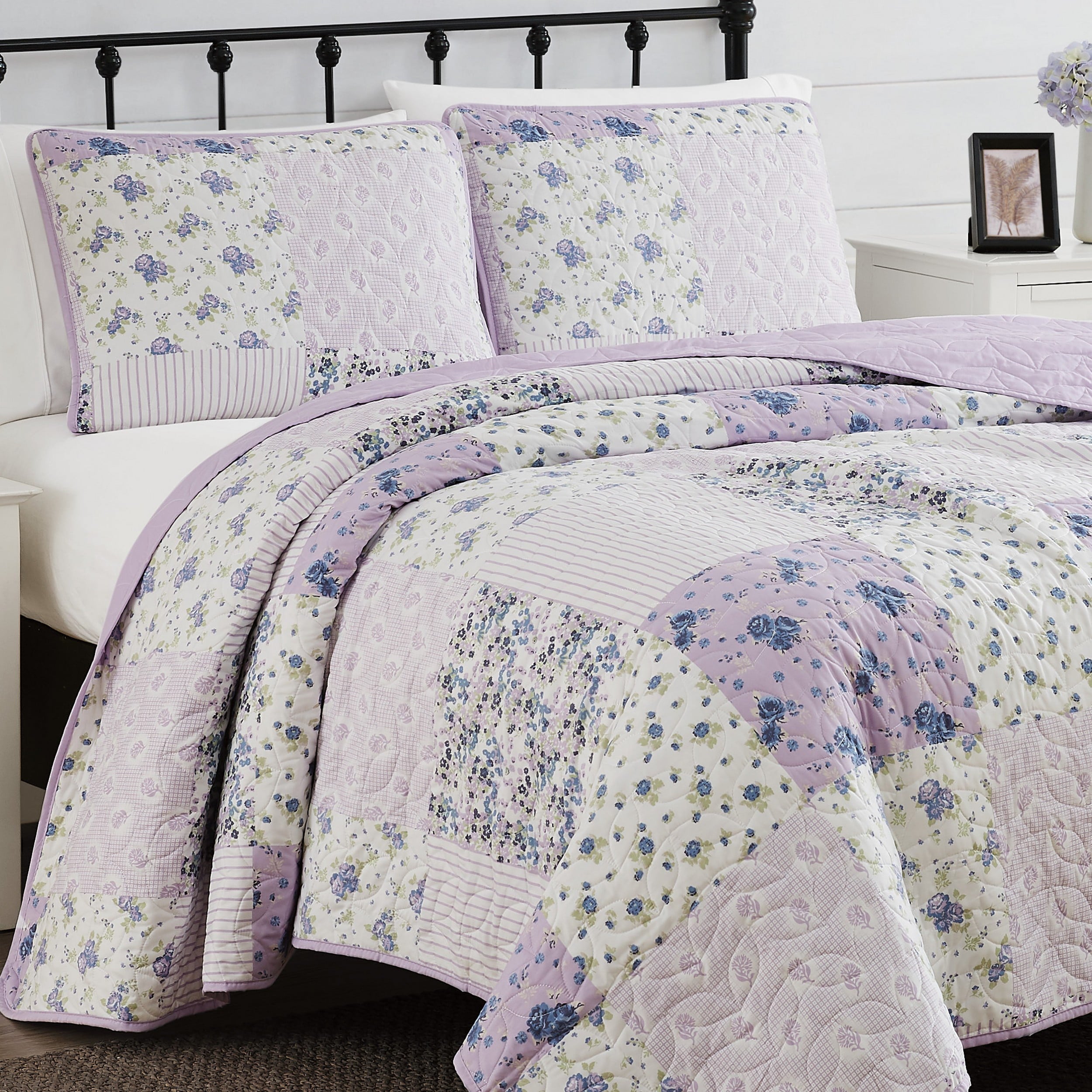 Cannon Elissa Patchwork Twin/Twin XL 2 Piece Quilt Set