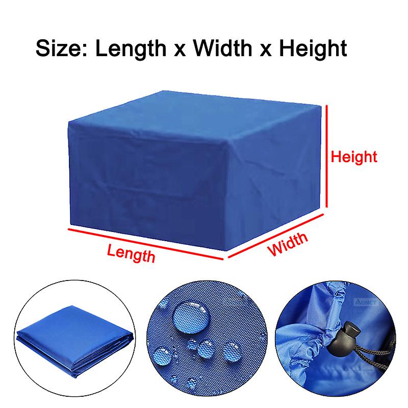 Born Pretty Patio Garden Outdoor Furniture Covers Waterproof 210d Rain Snow Chair Covers Sofa Table Chair Dust Proof Cover Green Blue Brown