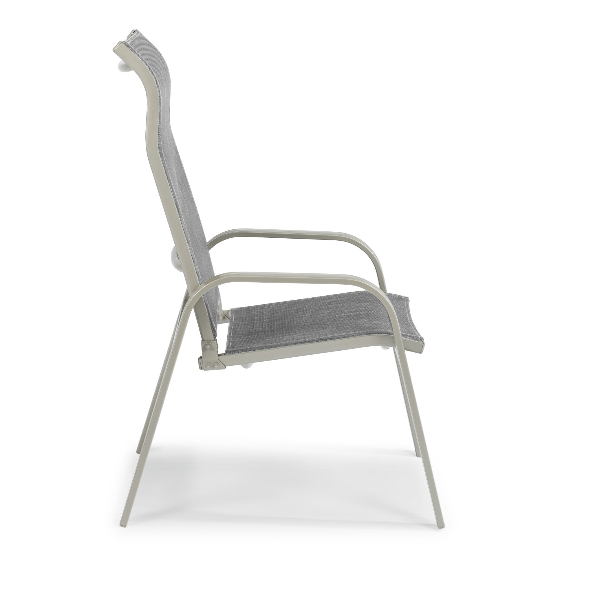 South Beach Gray Chair (Set of 2)