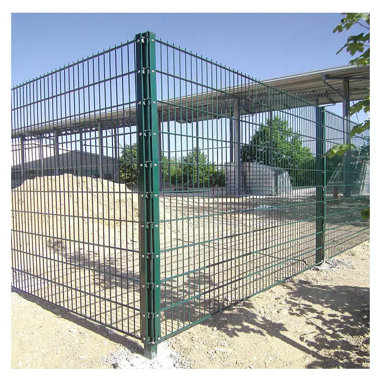 Factory Supply low price Eco friendly 2d double wire mesh welding fence 868 2d double wire mesh fence