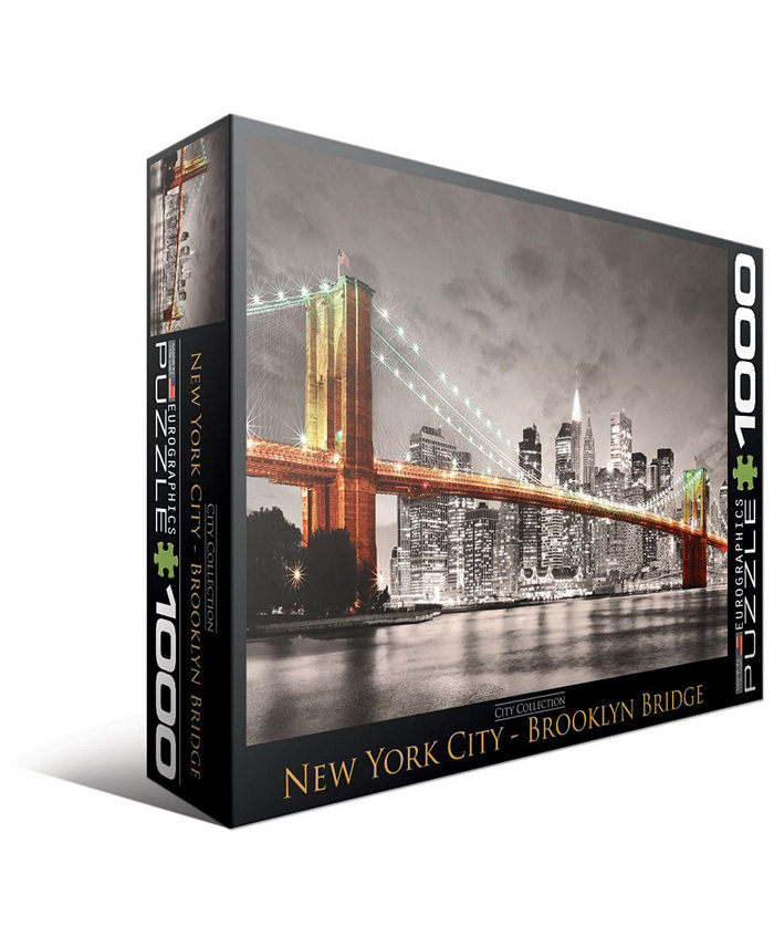 Eurographics City Collection - New York City - Brooklyn Bridge - 1000 Piece Puzzle