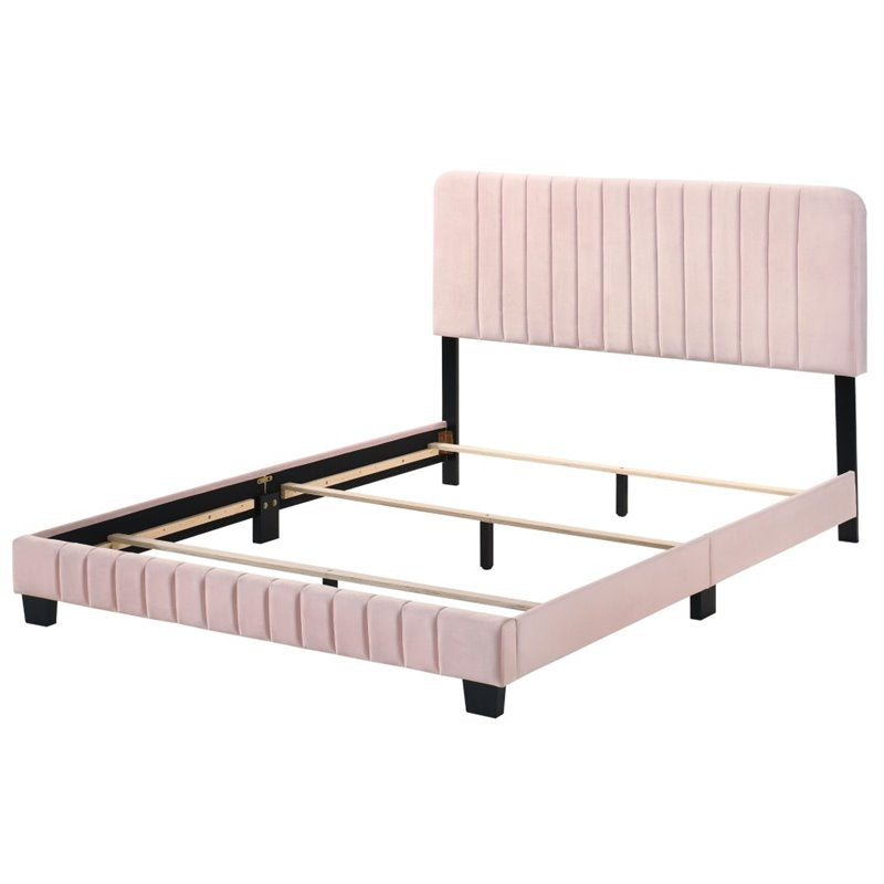 Glory Furniture Lodi G0406-FB-UP FULL BED , PINK