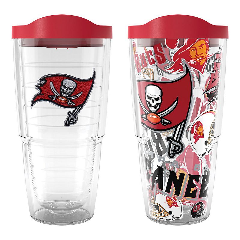 Tervis  Tampa Bay Buccaneers NFL 2 Pack Allover and Emblem