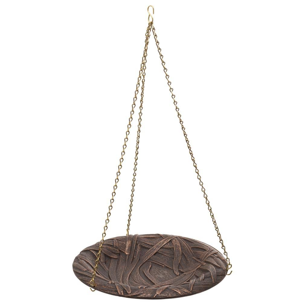 Whitehall Products Whitehall Dragonfly Hanging Birdbath - Oil-Rubbed Bronze 00188